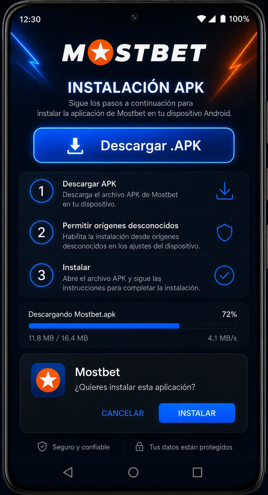 Requisitos para Mostbet app APK download