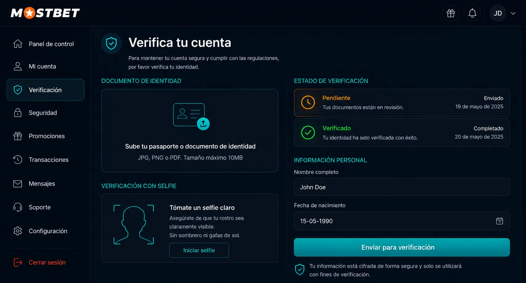Mostbet verification: confirmación de identidad y verificación de documentos - Mostbet login